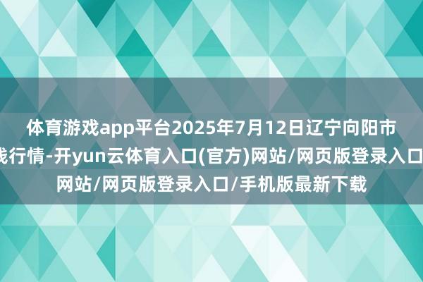 体育游戏app平台2025年7月12日辽宁向阳市果菜批发商场价钱行情-开yun云体育入口(官方)网站/网页版登录入口/手机版最新下载